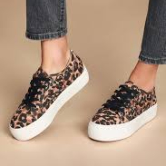 steve madden leopard print trainers